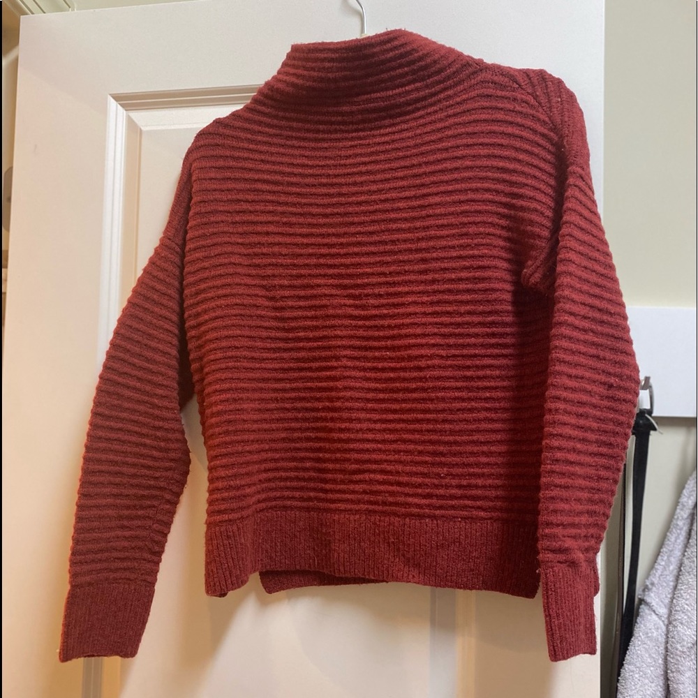Madewell funnel neck sweater